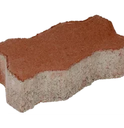 Interlock Paver Red 60 mm